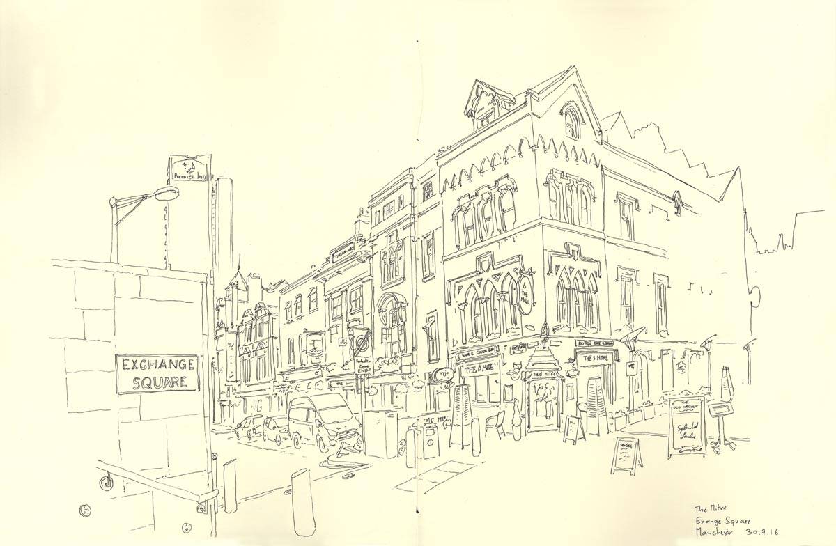 Manchester, une semaine anglaise, The Mitre, 