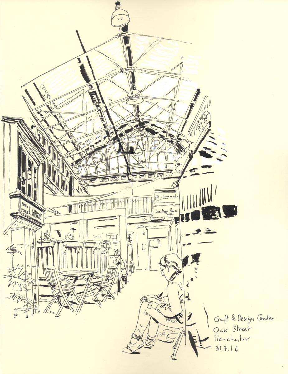 Manchester, une semaine anglaise, Craft and Design Center, Oak Street, 