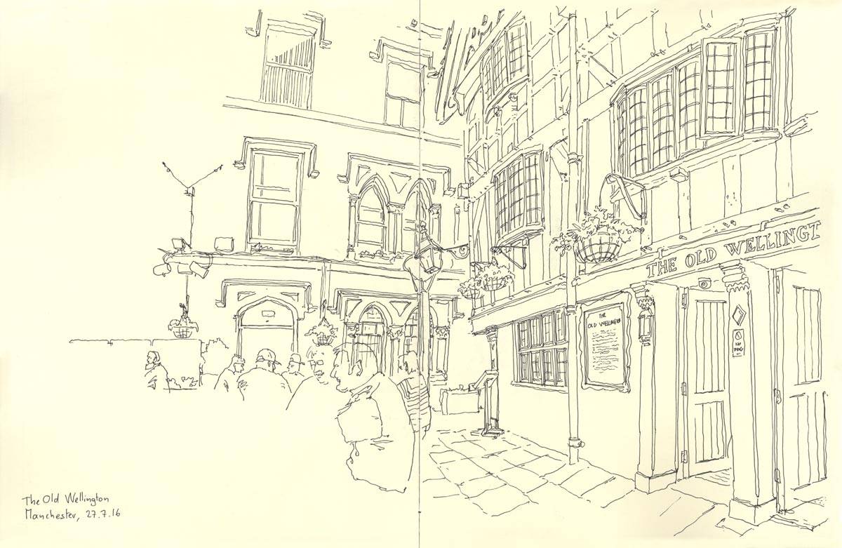 Manchester, une semaine anglaise, The Old Wellington, 