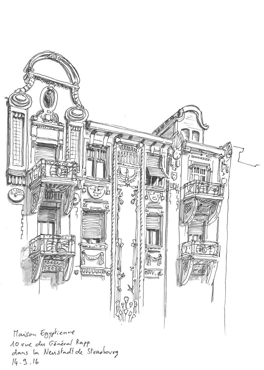 Une Histoire avec Strasbourg, Maison Égyptienne, 