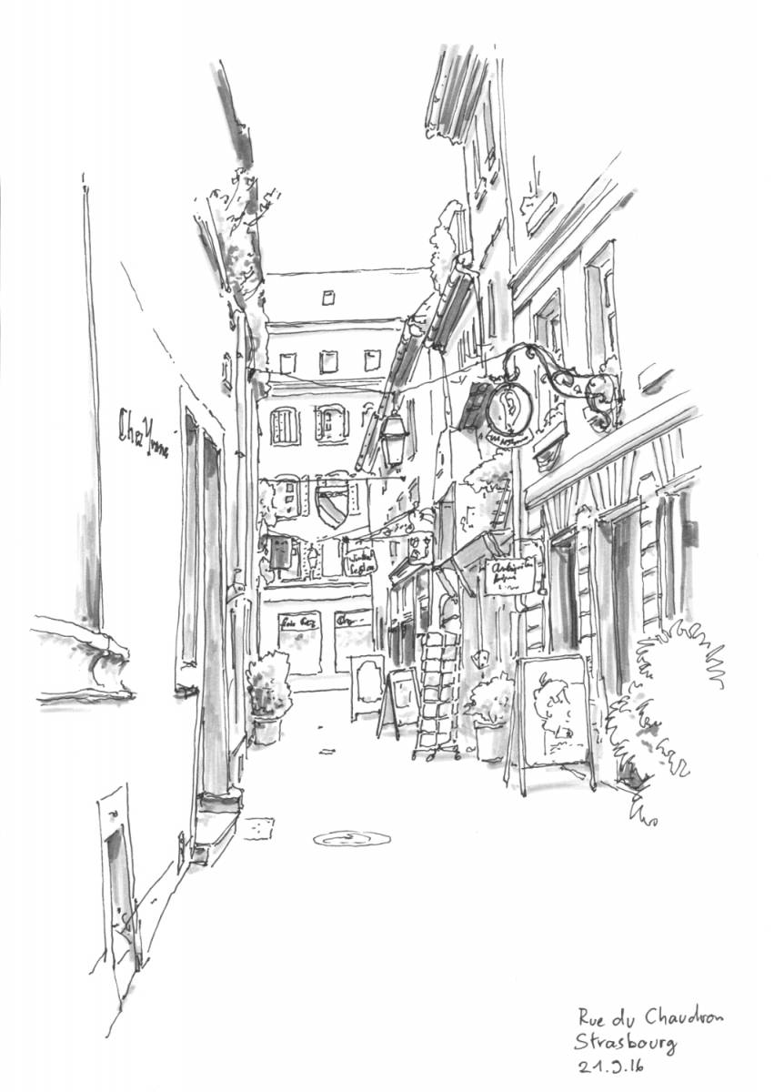 Une Histoire avec Strasbourg, Rue du Chaudron, 