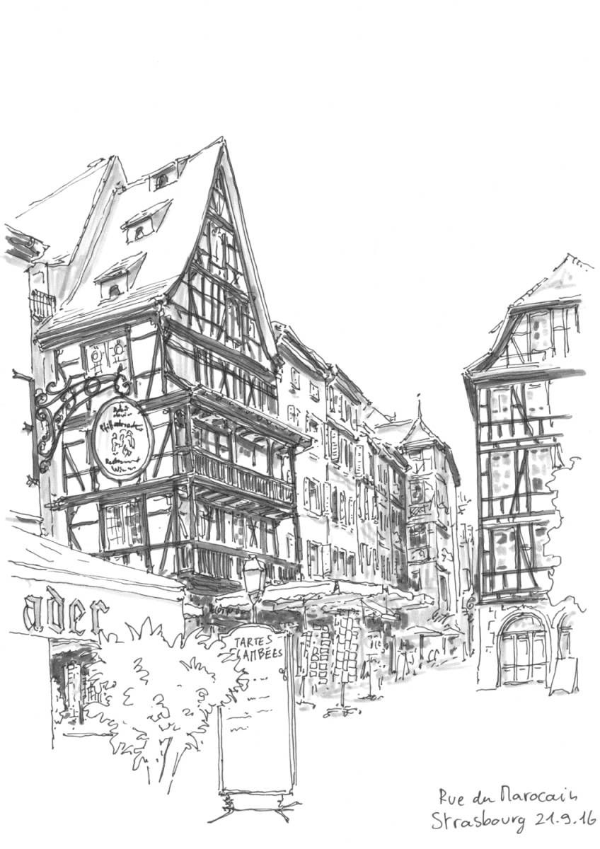 Une Histoire avec Strasbourg, Rue du Maroquin, 