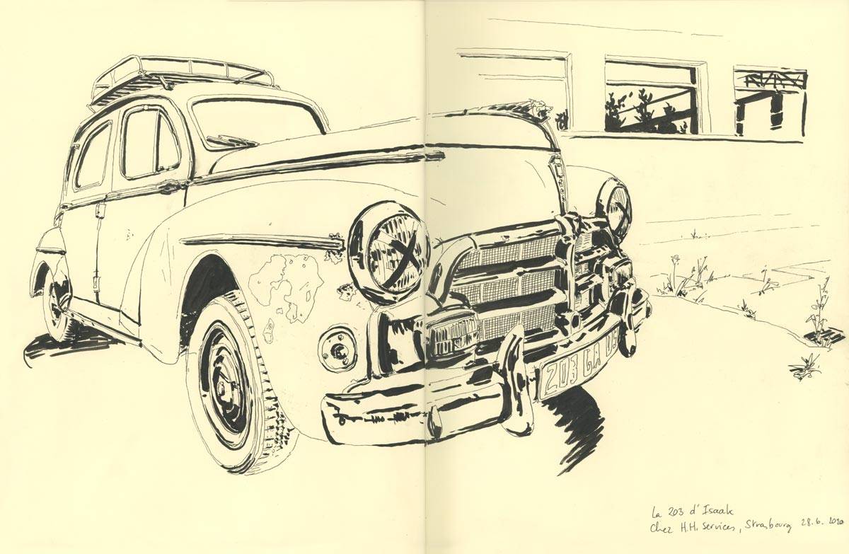 Carrosserie HH, Peugeot 203, 