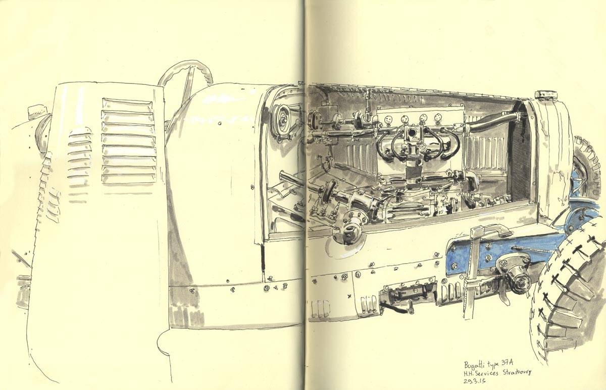 Carrosserie HH, Bugatti type 37A, 