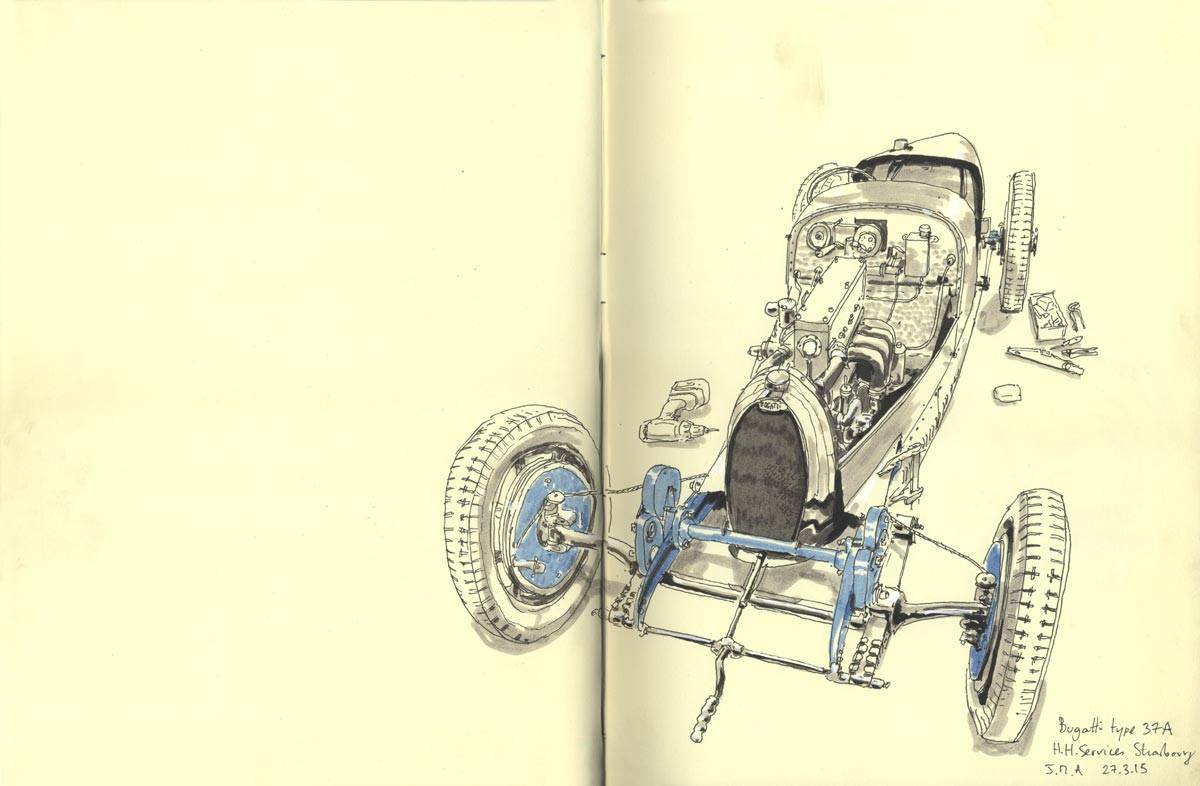 Carrosserie HH, Bugatti type 37A, 