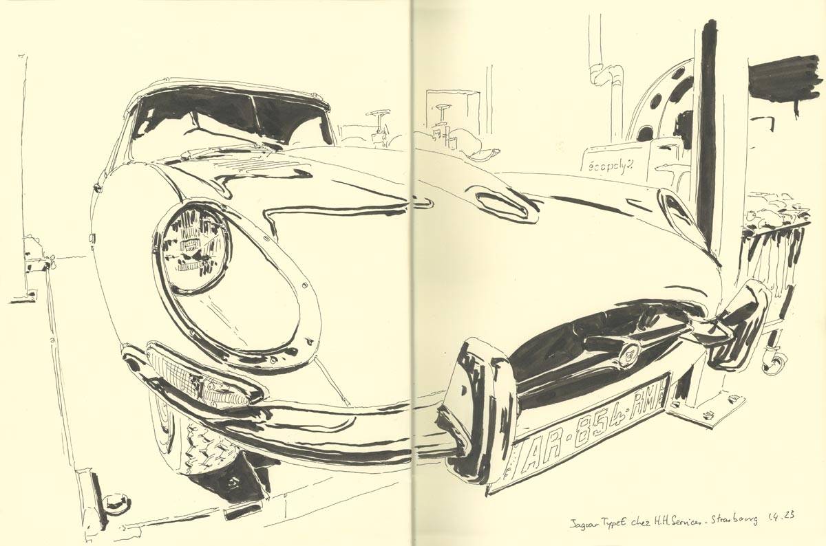Carrosserie HH, Jaguar Type E, 
