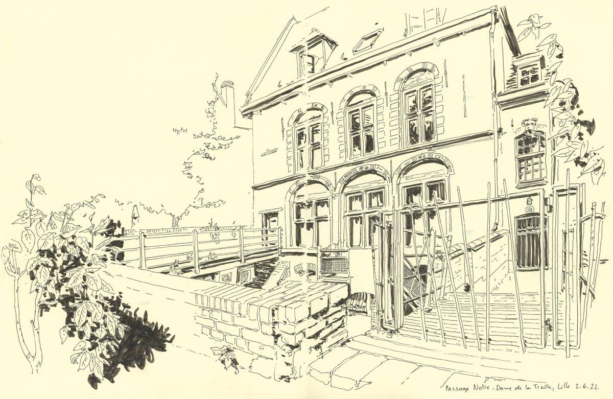 Lille, Passage Notre-Dame de la Treille, 