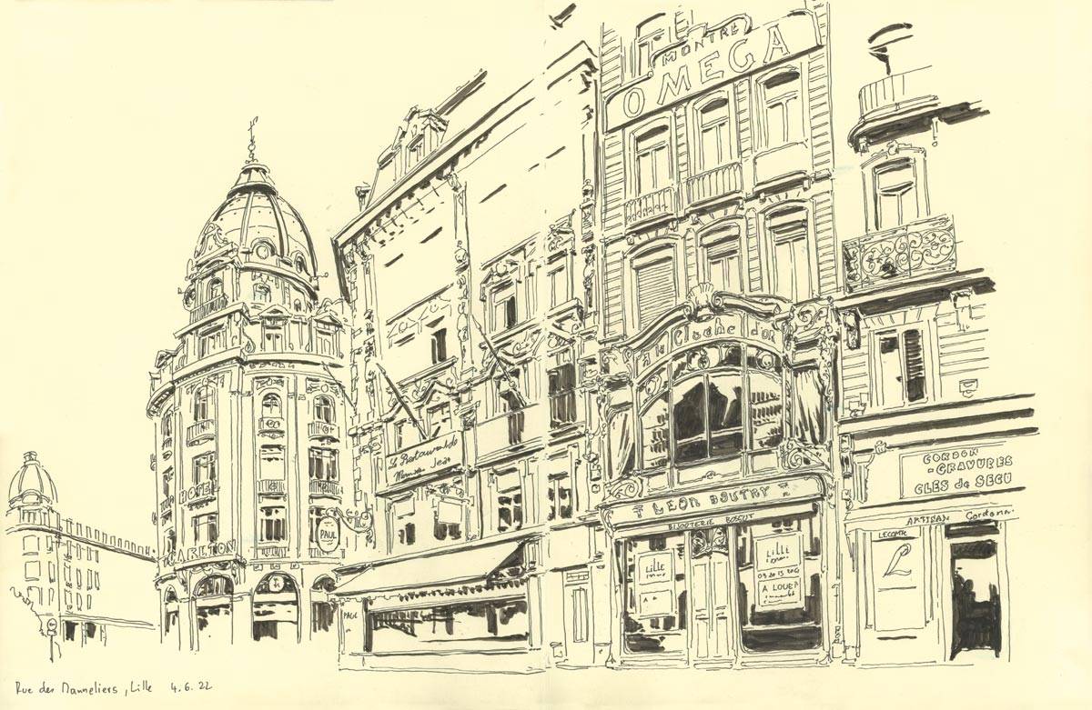 Lille, Rue des Manneliers, 