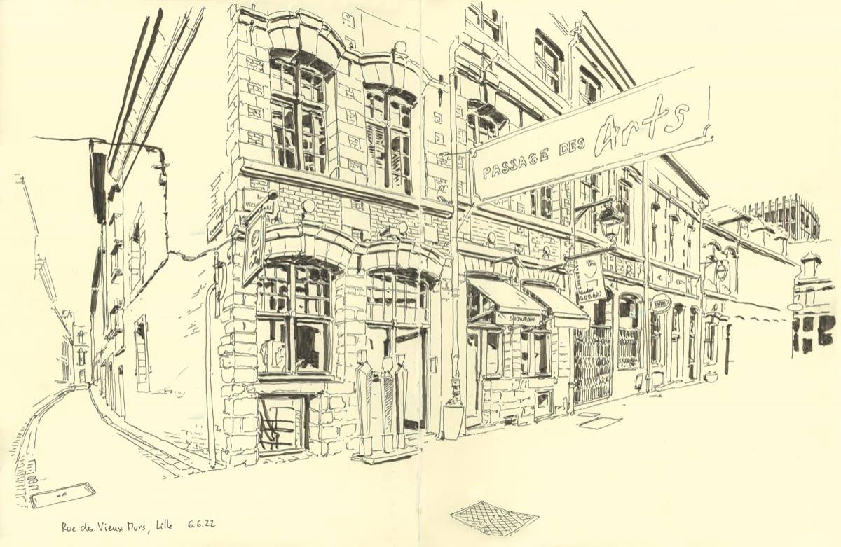 Lille, Rue des Vieux Murs, 