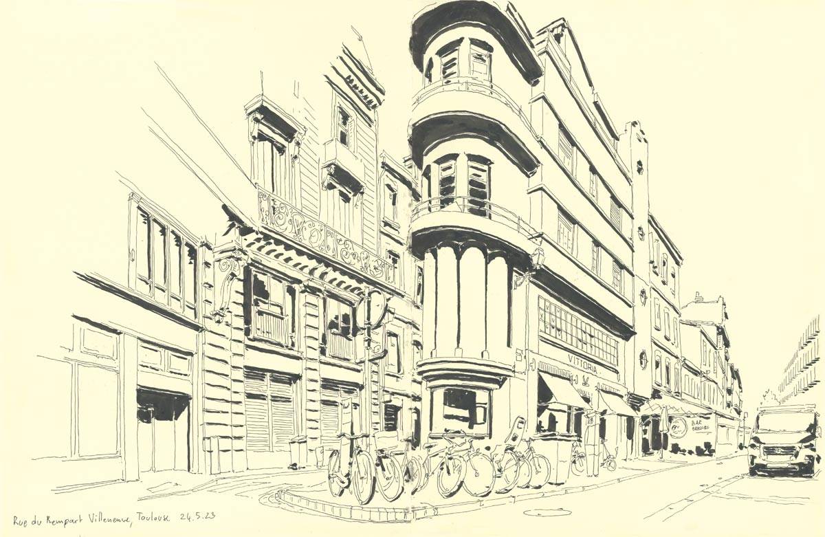 10ème rencontre USK france - Toulouse, Rue du Rempart Villeneuve, 