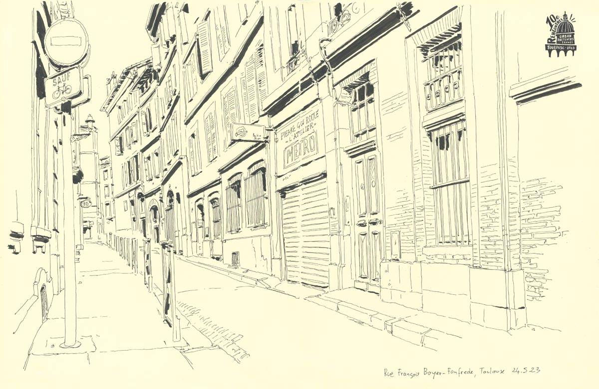 10ème rencontre USK france - Toulouse, Rue François Boyer Fonfrede, 