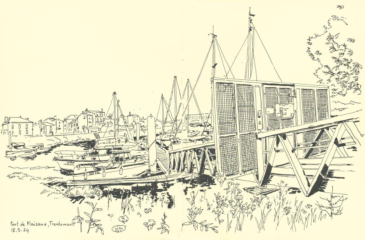11ème rencontre USK france - Nantes, Allée Jean-Claude Choemet - Trentemoult, Port de plaisance