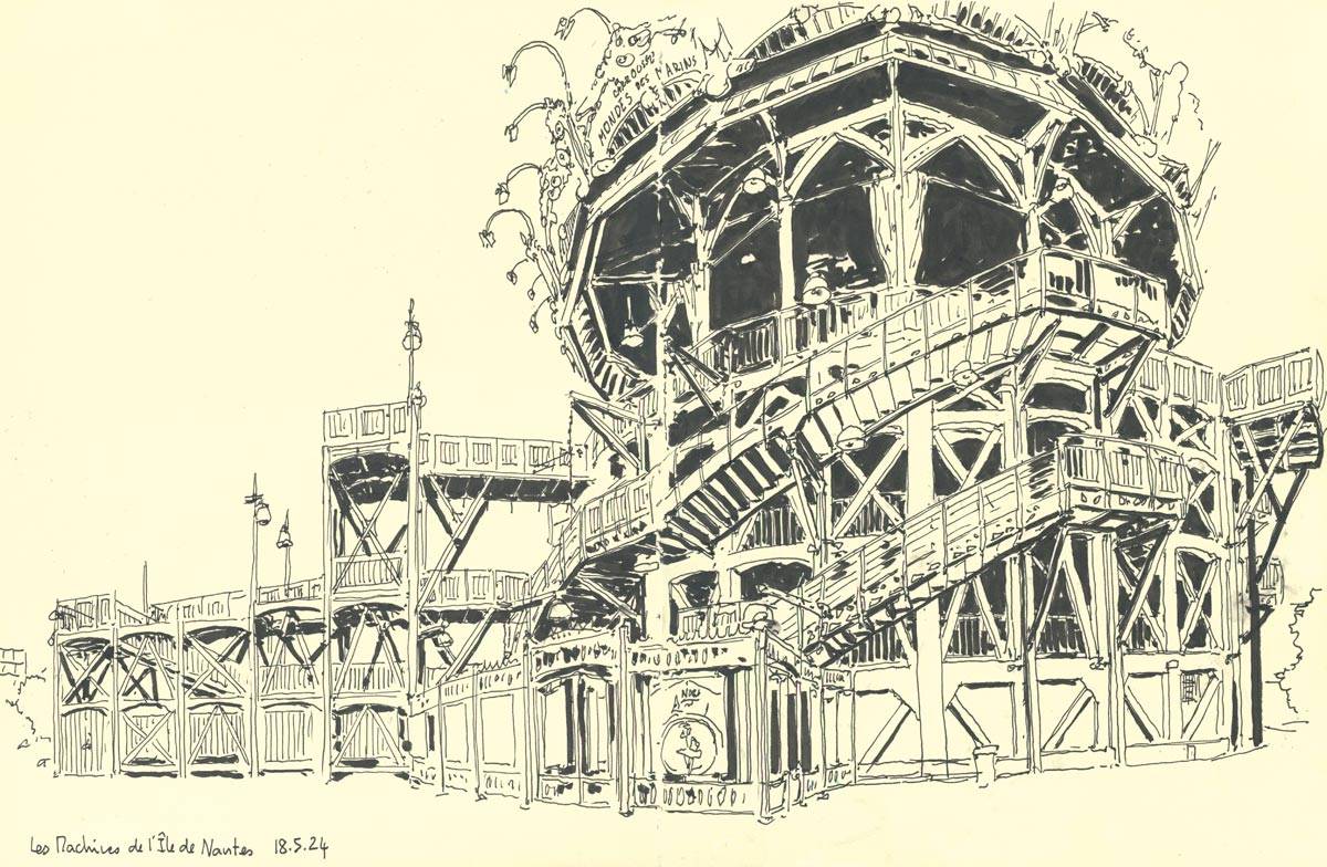 11ème rencontre USK france - Nantes, Parc des Chantiers, Carrousel des Mondes Marins