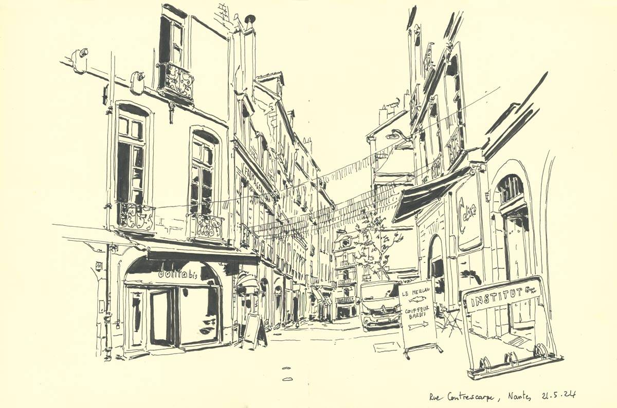 11ème rencontre USK france - Nantes, Rue Contrescarpe, 