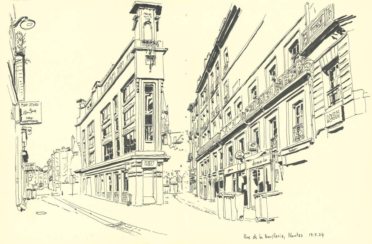 11ème rencontre USK france - Nantes, Rue de la Barillerie, 
