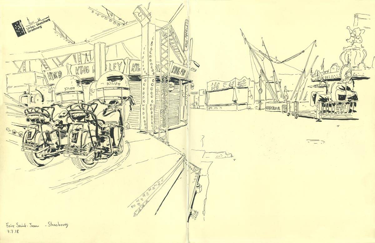 Strasbourg, Foire Saint Jean, 
