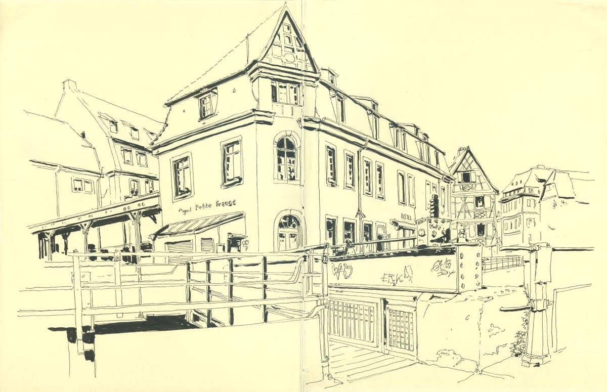 Strasbourg, Place Benjamin Zix, 