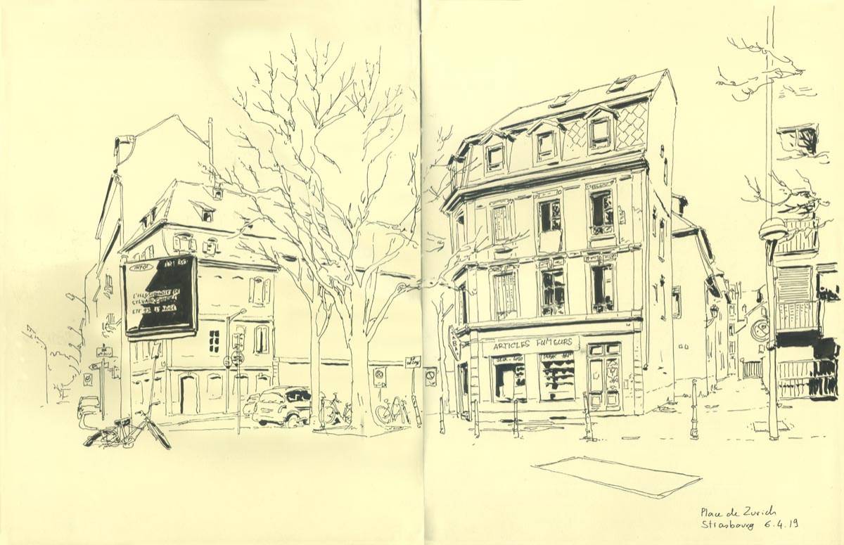 Strasbourg, Place de Zurich, 