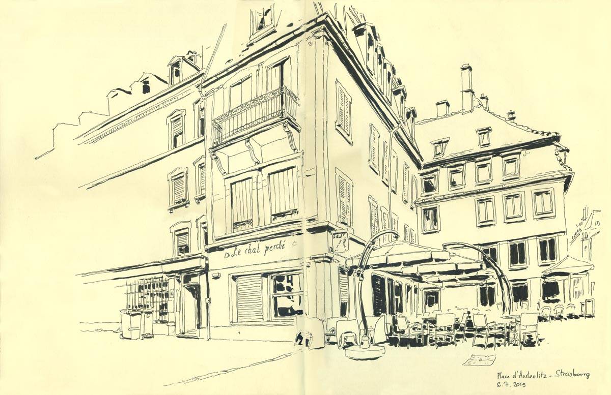 Strasbourg, Place d'Austerlitz, 