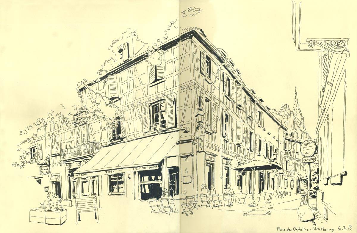 Strasbourg, Rue Sainte Madeleine, 
