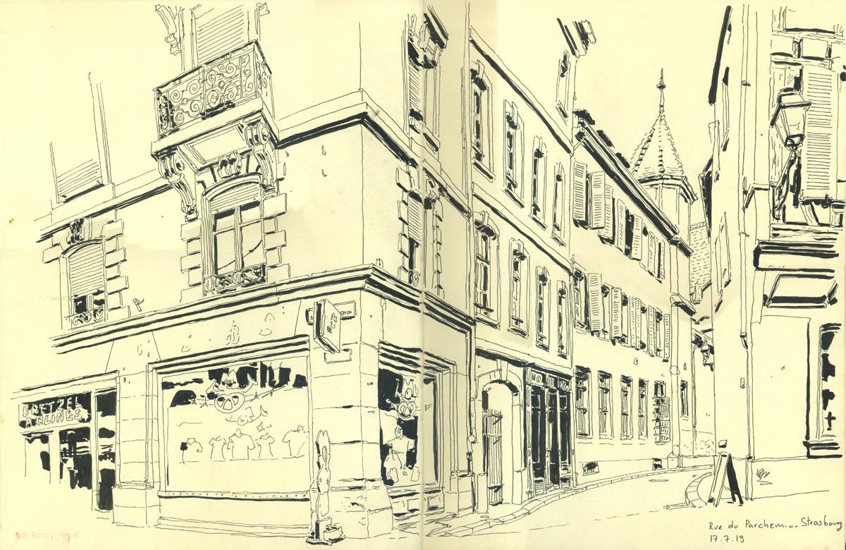 Strasbourg, Rue du Parchemin, 