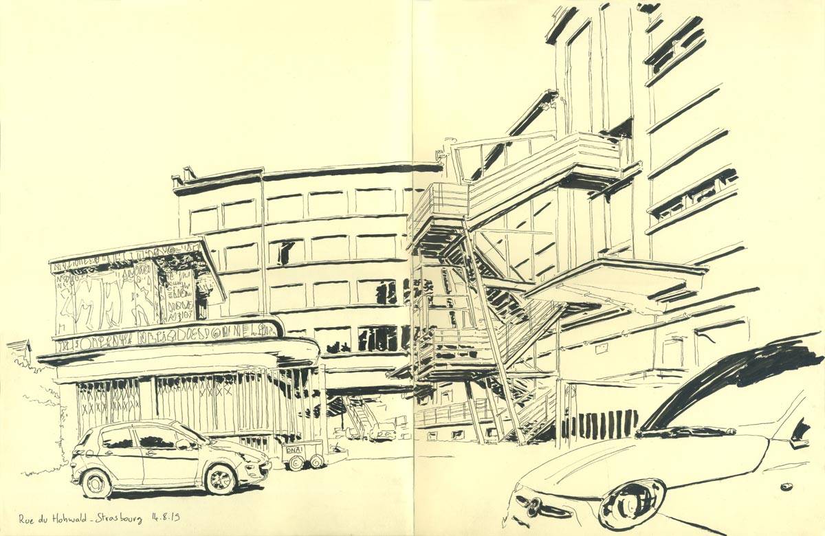 Strasbourg, Rue de la Broque, 