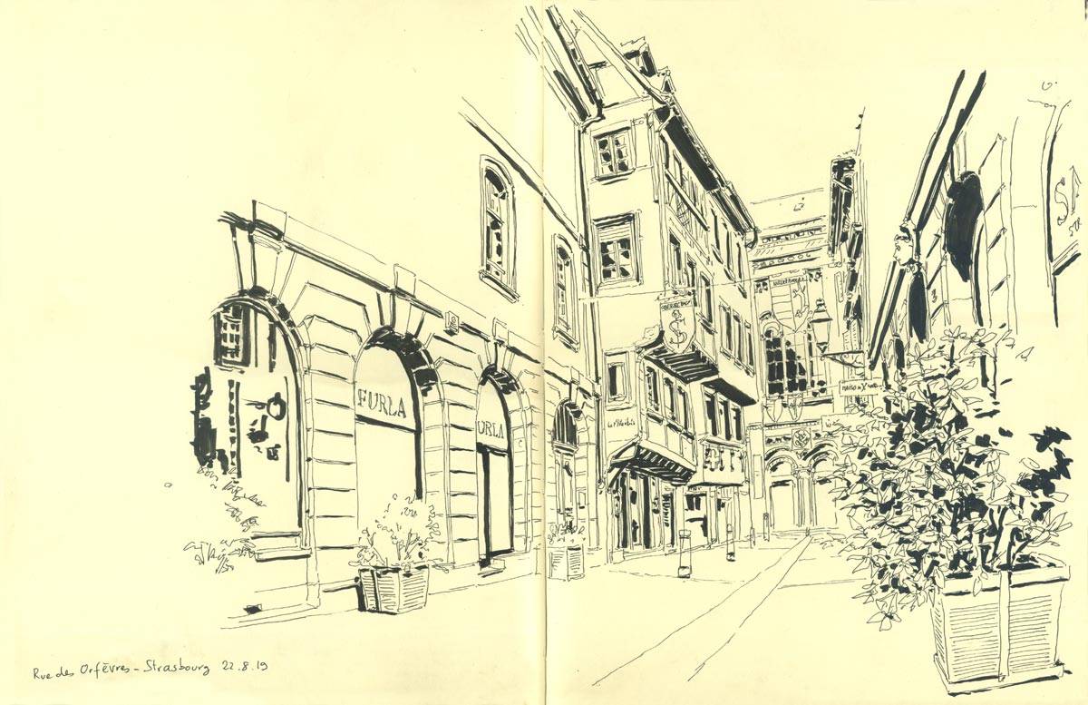 Strasbourg, Rue des Orfèvres, 