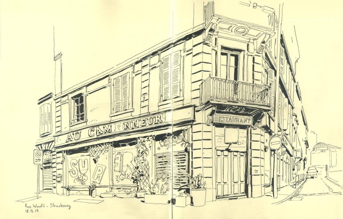 Strasbourg, Rue Wodli, 