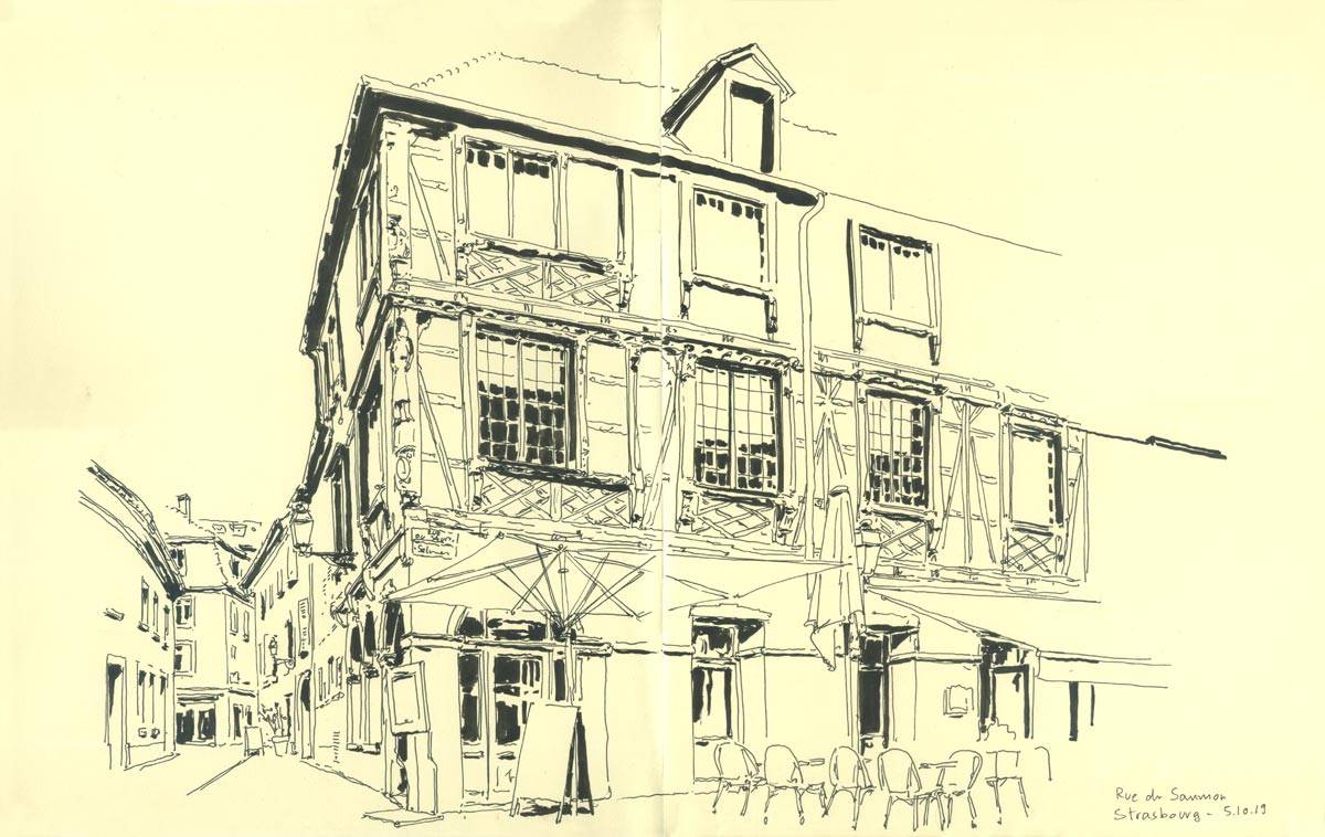 Strasbourg, Rue du Saumon, 