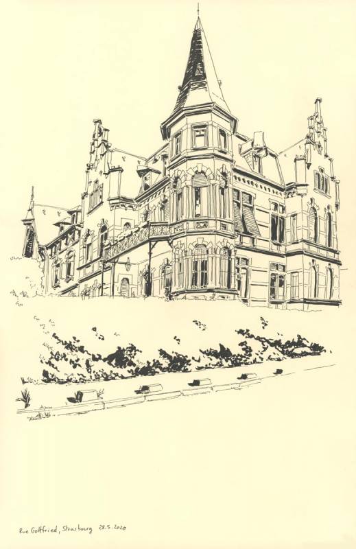 Strasbourg, Rue Gottfried, 