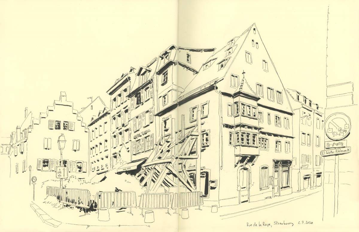 Strasbourg, Rue de la Rape, 