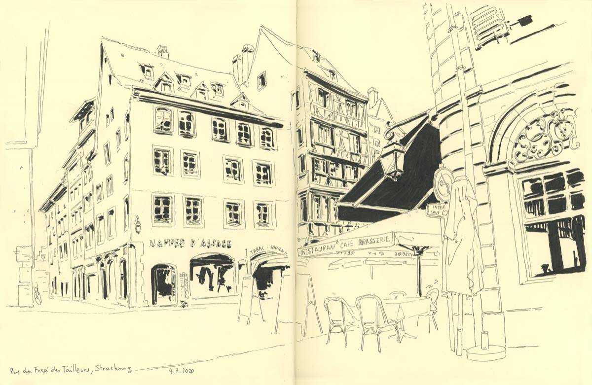 Strasbourg, Rue du Fossé des Tanneurs, 