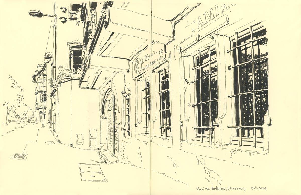 Strasbourg, Quai des Bateliers, 
