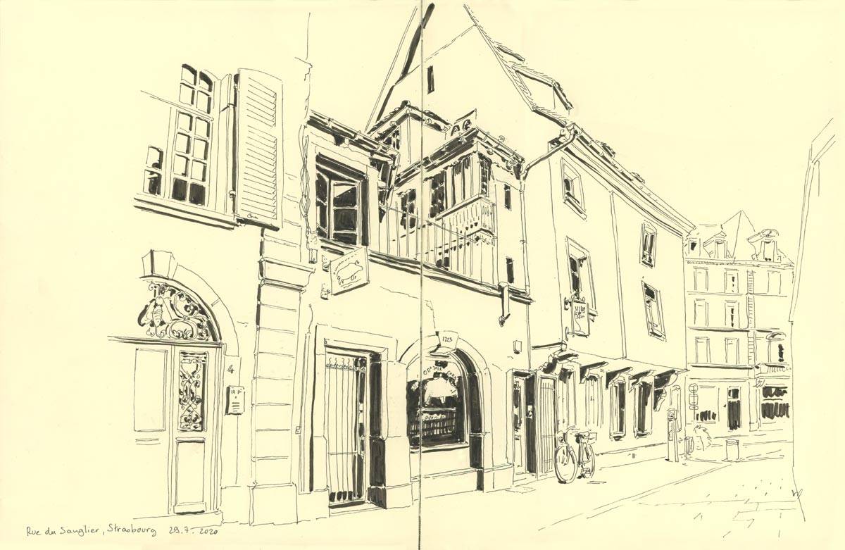 Strasbourg, Rue du Sanglier, 