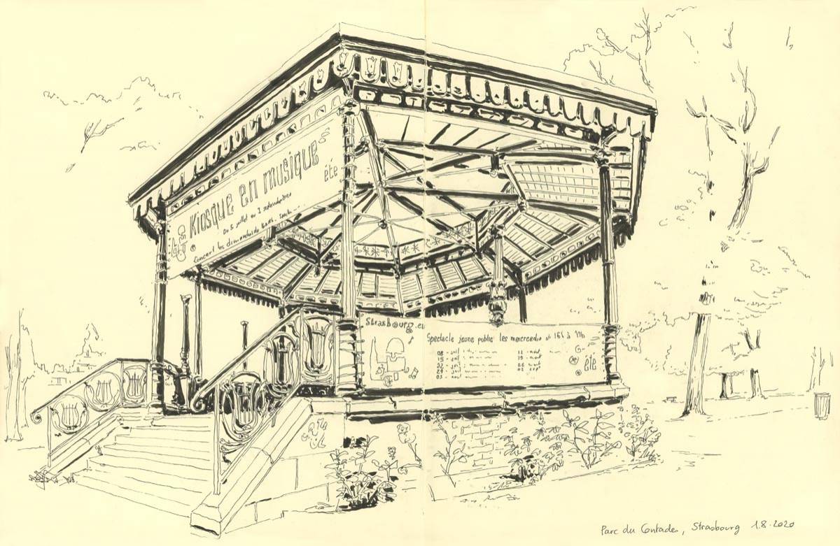 Strasbourg, Parc du Contades, 