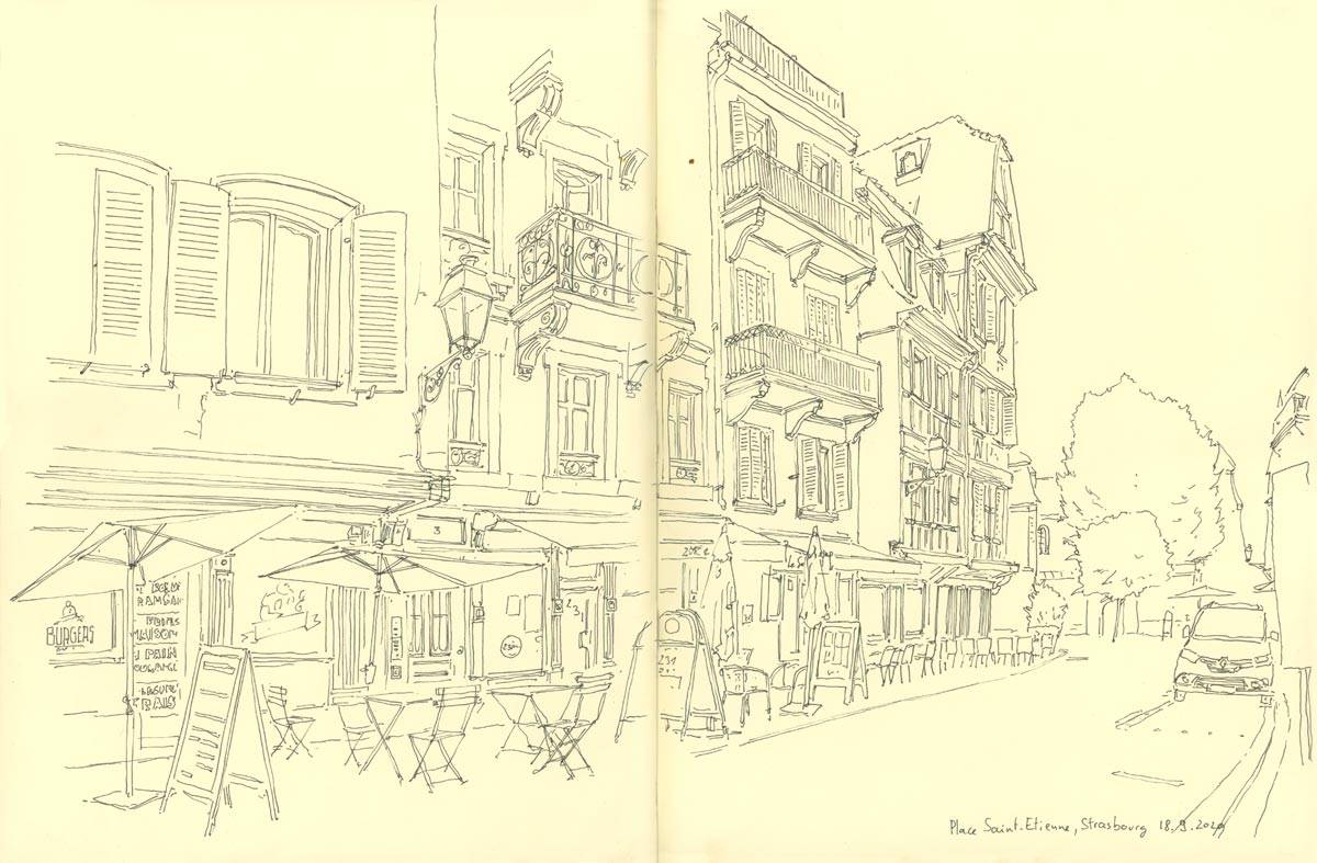Strasbourg, Place Saint Etienne, 