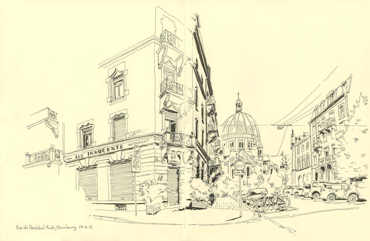 Strasbourg, Rue du Maréchal Foch, 