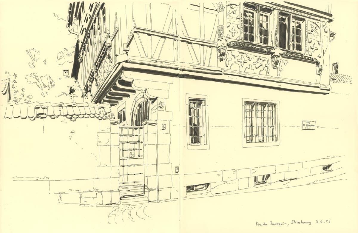 Strasbourg, Rue du Maroquin, 