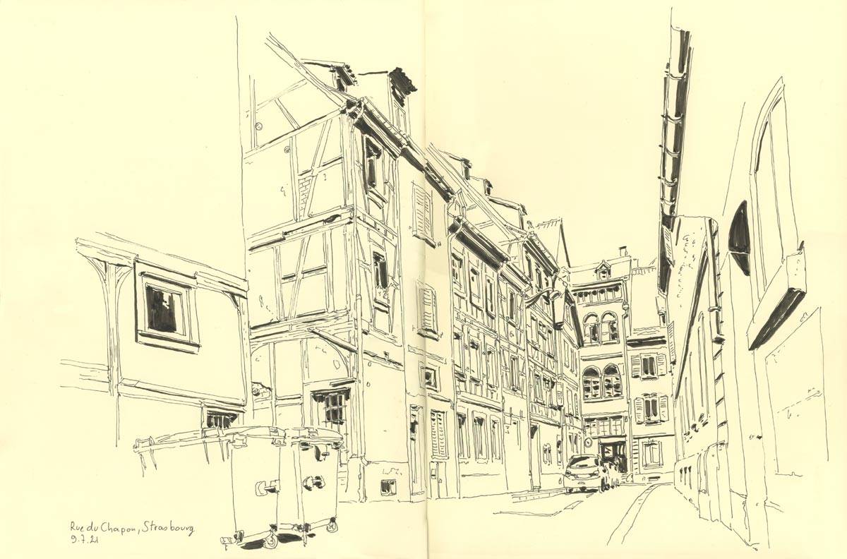 Strasbourg, Rue du Chapon, 