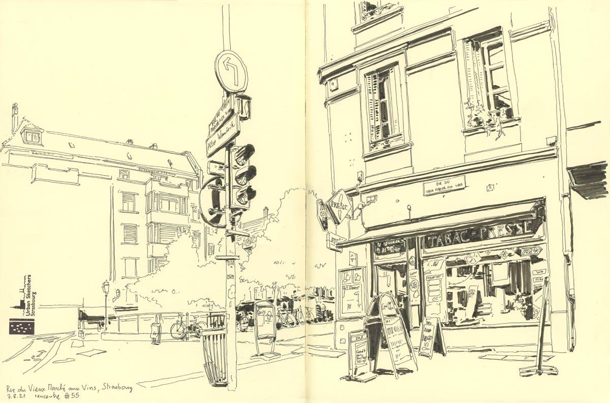 Strasbourg, Rue du Vieux Marché aux Vins, 