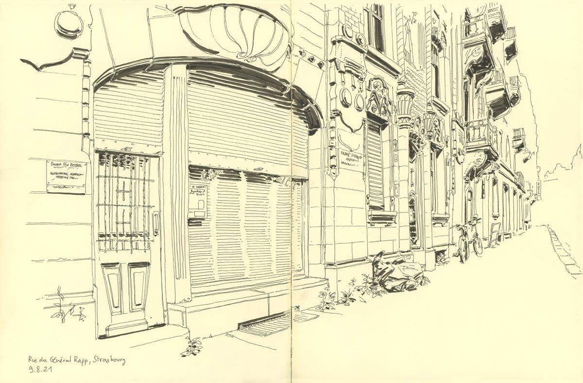 Strasbourg, Rue du Général Rapp, 