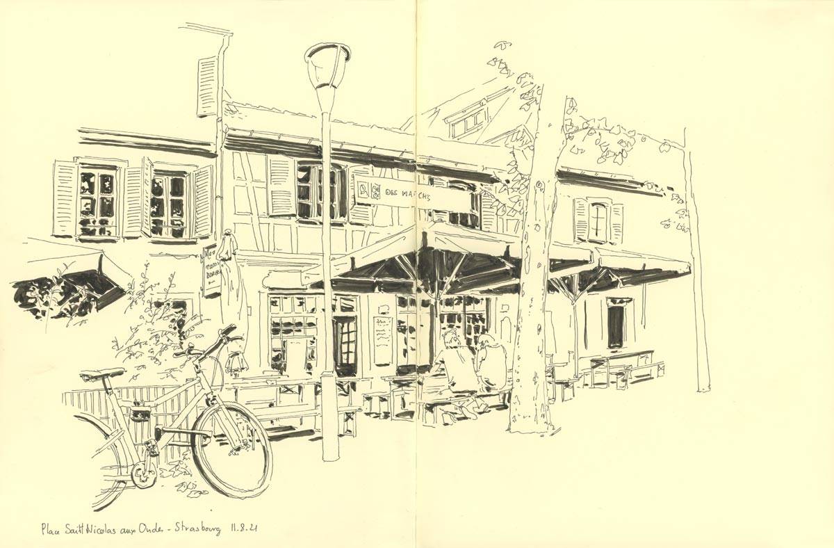 Strasbourg, Place Saint Nicolas aux Ondes, 