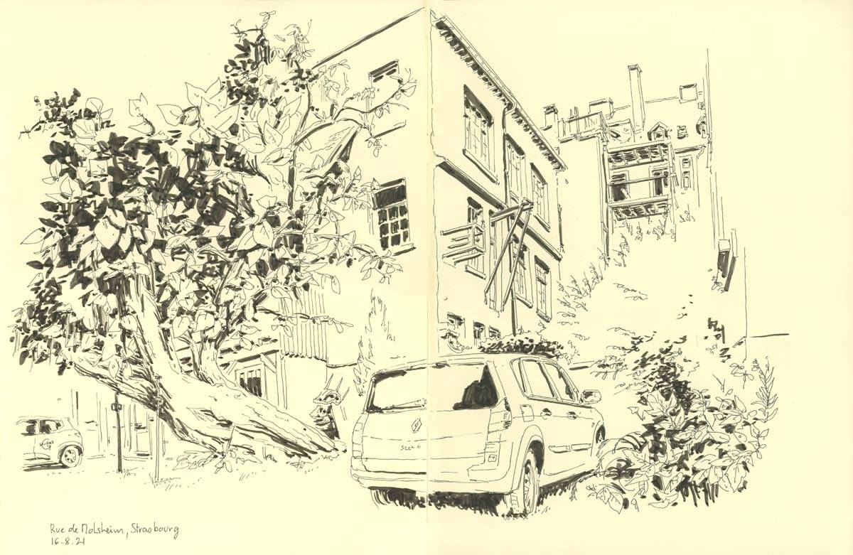 Strasbourg, Rue de Molsheim, 