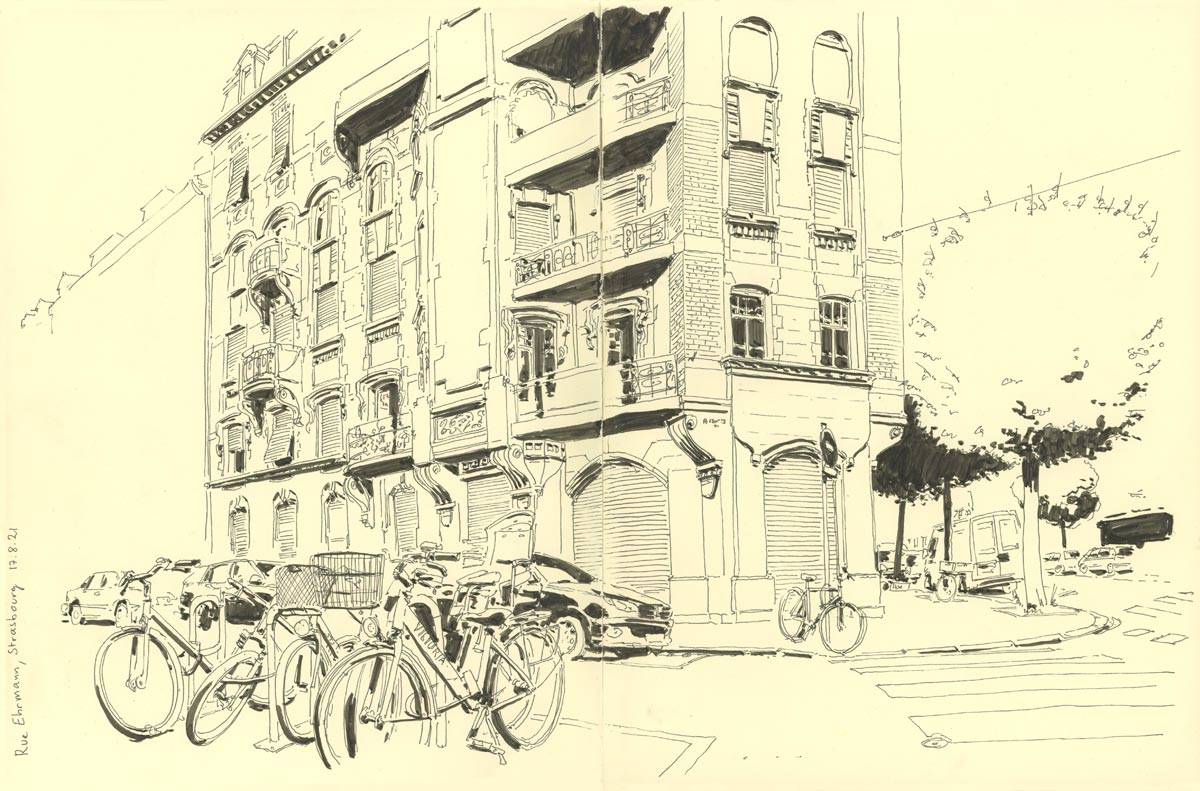Strasbourg, Rue Ehrmann, 