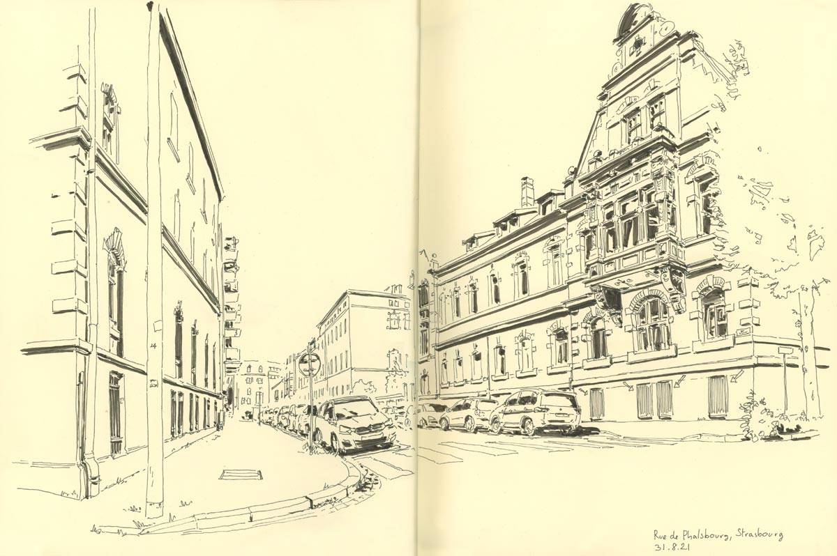 Strasbourg, Rue de Phalsbourg, 