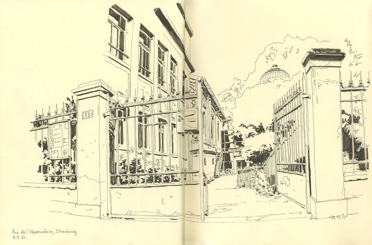 Strasbourg, Rue de l'Observatoire, 
