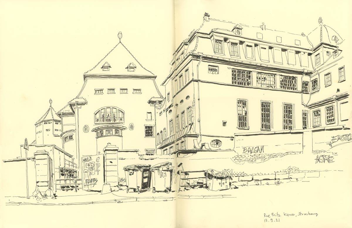 Strasbourg, Rue Fritz Kiener, 