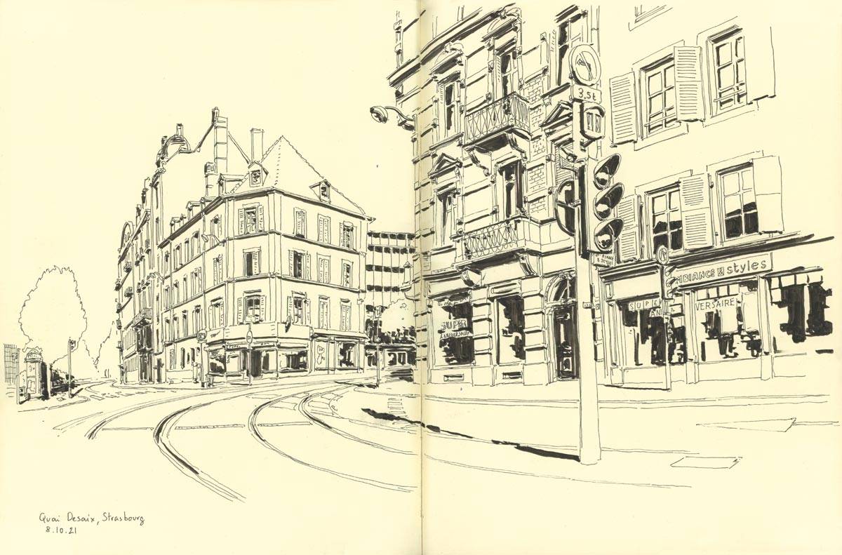Strasbourg, Quai Desaix, 