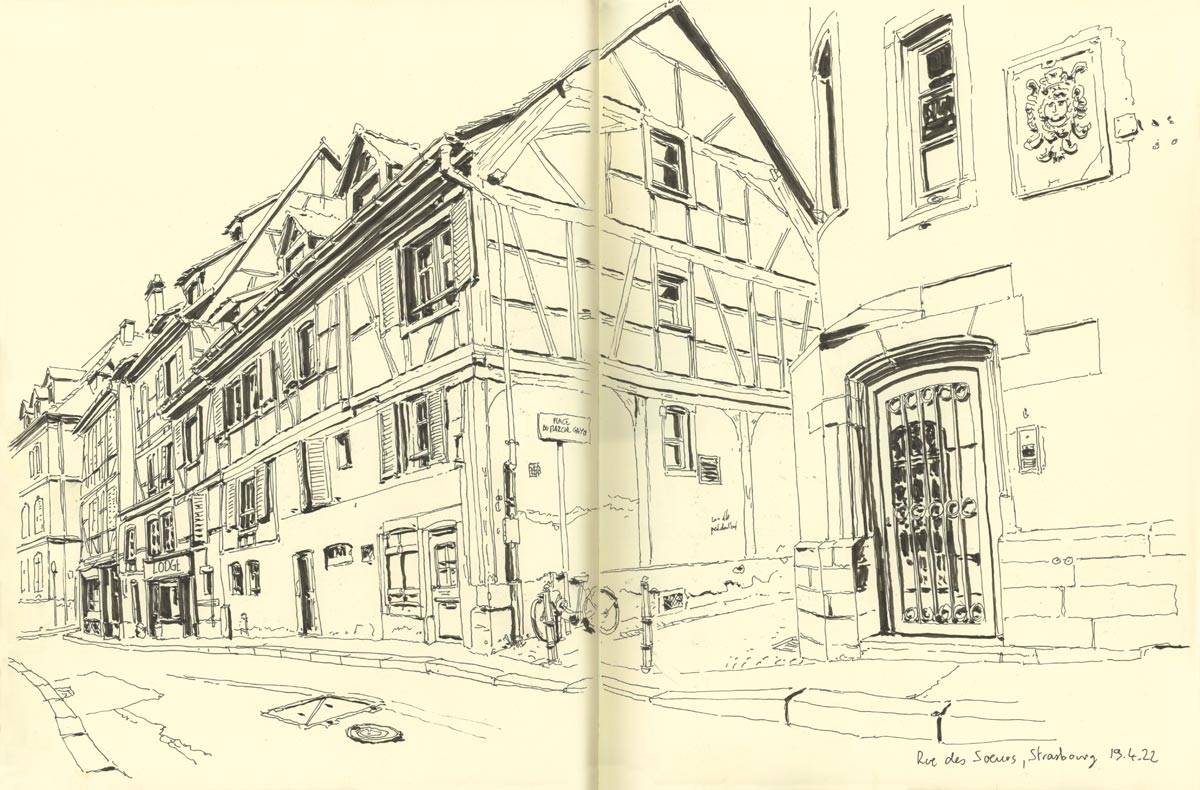 Strasbourg, Rue des Sœurs, 
