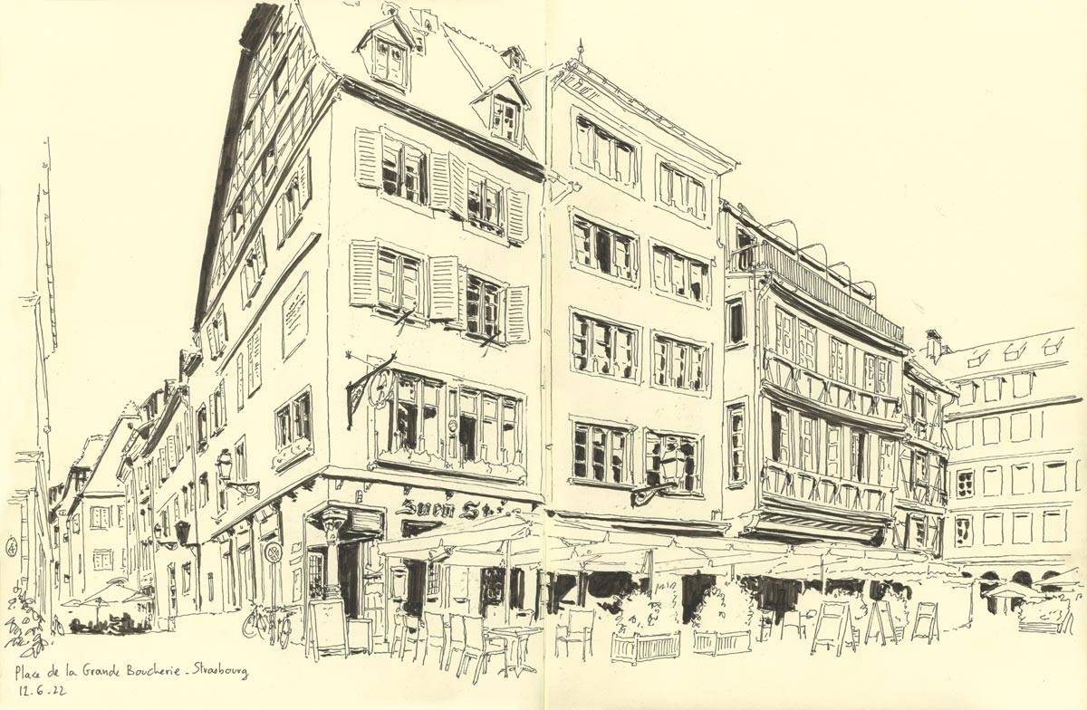 Strasbourg, Place de la Grande Boucherie, 